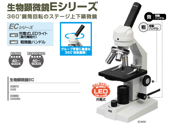 顕微鏡|生物顕微鏡|生物顕微鏡EC